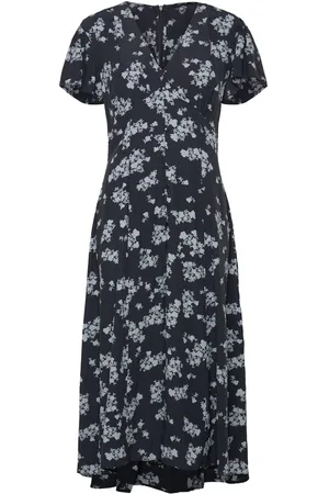 French Connection Raquel S/S V Nk Dress