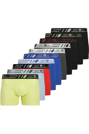 JACK & JONES Jacangus Solid Trunks 10 Pack Ln Blue Jack & J S