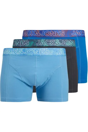 JACK & JONES Jacpete Solid Trunks 3 Pack Blue Jack & J S
