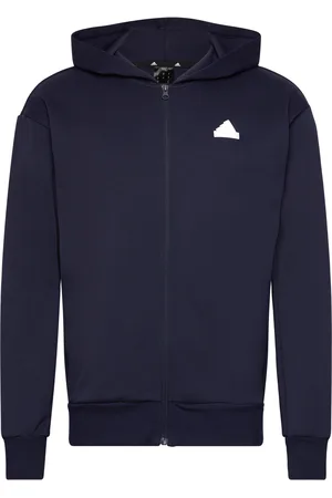 adidas Future Icons Doubleknit Full-Zip Navy