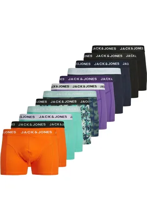 JACK & JONES Jactasmania Trunks 12 Pack Blue Jack & J S