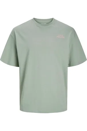 JACK & JONES Jjeames Tee Ss Crew Neck Green Jack & J S