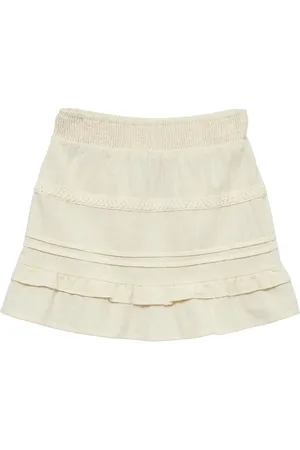 VERO MODA Vmpretty Short Skirt Wvn Ga Girl Cream