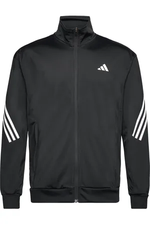 adidas 3-Stripe Knitted Jacket Black