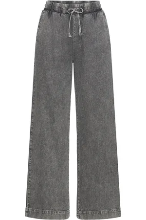 Freequent Pants From Freequent In A Light Denim Grey