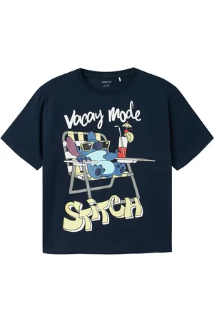 NAME IT Nkmabbu Stitch Nreg Ss Top Wdi Navy