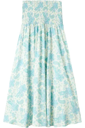 LMTD Nlfsandy Maxi Skirt Blue