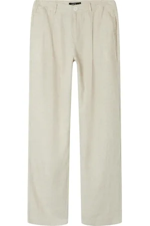 LMTD Nlmfinen Reg Chino Pant Cream