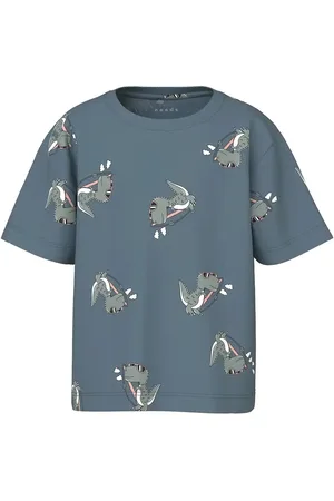 NAME IT Nmmvalther Ss Nreg Top Blue