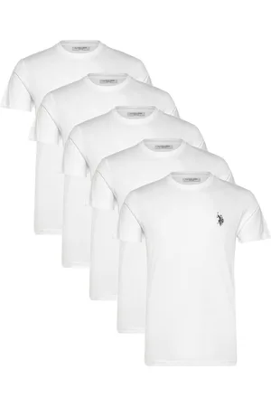 U.S. Polo Assn. Bertil Reg Sj 5 Pk Uspa M Tee White