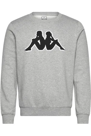 Kappa Crew Neck - Logo Airvit Grey
