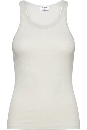 Filippa K Rib Tank Grey