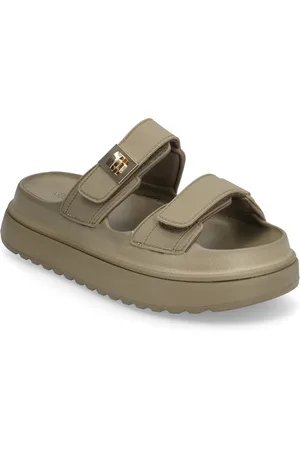 Steve Madden Bigschmona Sandals Green