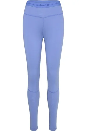 Icebreaker W Z Knit 200 Leggings Blue