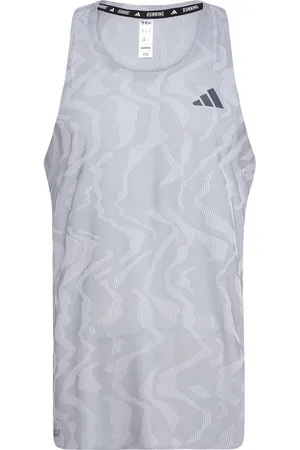 adidas Ultimate Engineered Running Singlet Grey