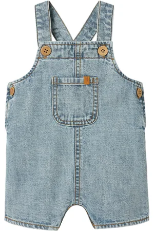 Lil Atelier Nbmhilbert Dnm Shortoverall 1118-Hl Lil Blue