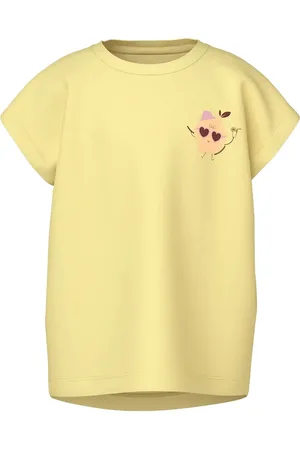 NAME IT Nmfvarutti Capsl Loose Top Yellow