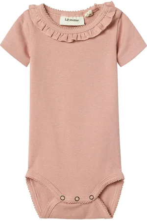 Lil Atelier Nbflalo Tem Ss Slim Body Lil Pink