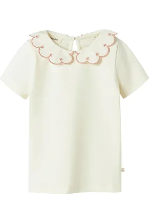 Lil Atelier Nmffundo Ss Slim Top Lil Cream