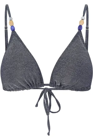 Beck Söndergaard Beam Bella Bikini Top Blue