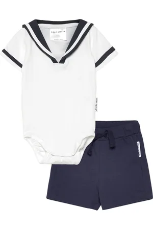 Geggamoja Sailor Set Baby Blue