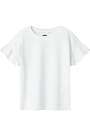 NAME IT Nkfvilukka Ss Rlx Top White