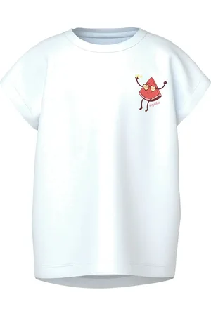 NAME IT Nmfvarutti Capsl Loose Top White