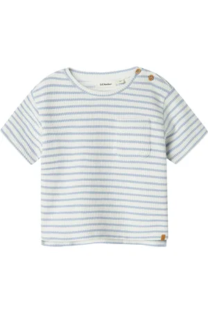 Lil Atelier Nmmtadeo Ss Loose Top Lil Blue