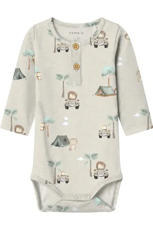 NAME IT Nbmhelp M Ls Body Grey