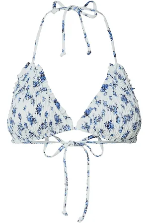 Pieces® Pclira Smock Bikini Triangle Bc White