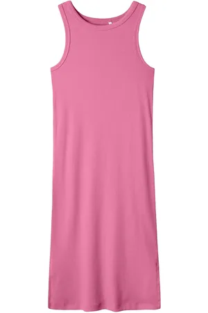 NAME IT Nkfhellemie Xsl Sl Dress Pb Pink