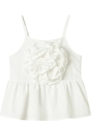 NAME IT Nkffylona Strap Top White