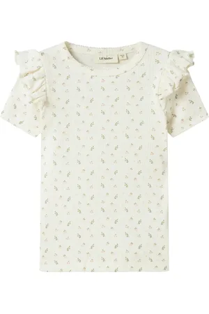Lil Atelier Nmfgago Kuo Ss Slim Top Lil White