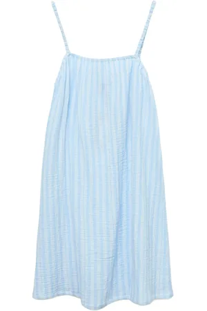 VERO MODA Vmnanna Short Singlet Dress Wvn Ga Blue