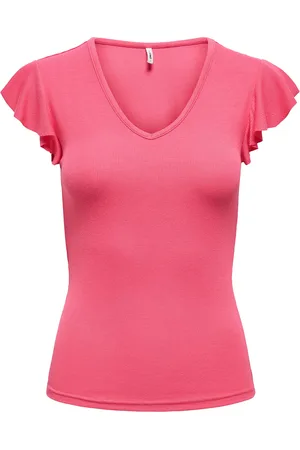 ONLY Onlbelia Cap Sleeve Top Jrs Noos Pink
