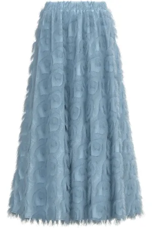 Y.A.S Pazylla Hmw Maxi Skirt - Show Blue