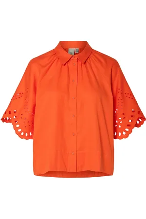 Y.A.S Elva 2/4 Shirt S. Orange