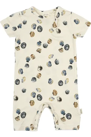 Petit Piao Jumpsuit S/S Sum Printed Cream