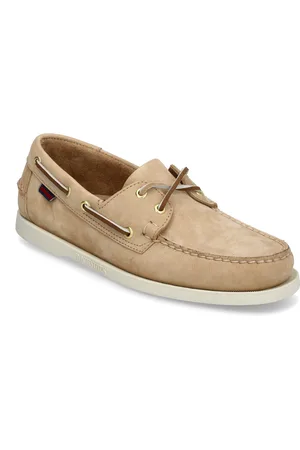 SEBAGO Docksides Portland Nubuck Beige