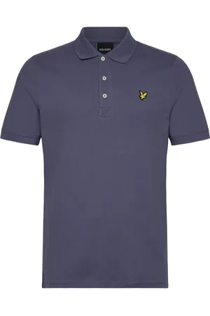 Lyle & Scott Plain Polo Shirt Navy