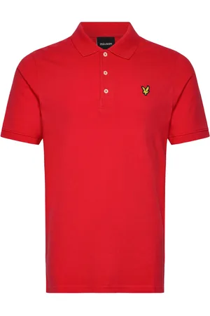 Lyle & Scott Plain Polo Shirt Red