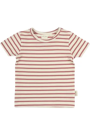 Petit Piao T-Shirt S/S Baggy Sum Printed Red