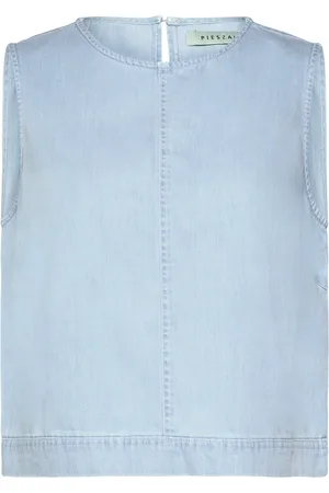 Pieszak Pd-Drew Denim Top Blue