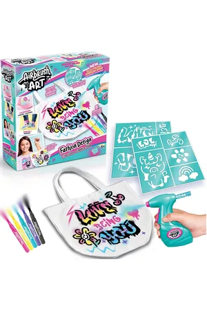 Airbrush Plush Airbrush Art Fashion Design Kit Patterned