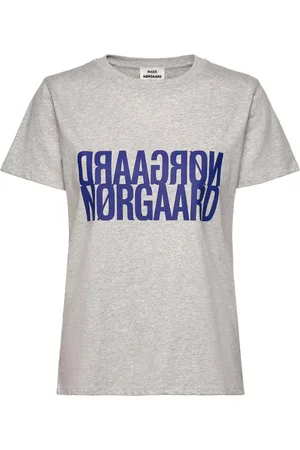 Mads Norgaard Single Organic Trenda P Tee Grey