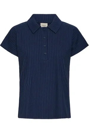 FRANSA Frzahia Tee 1 Navy