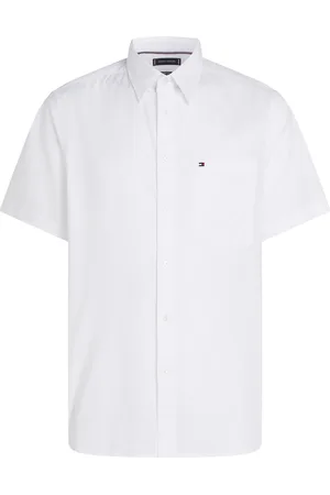 Tommy Hilfiger Flex Poplin Solid S/S Shirt White