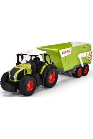 DICKIE TOYS Claas Farm Tractor & Trailer Patterned