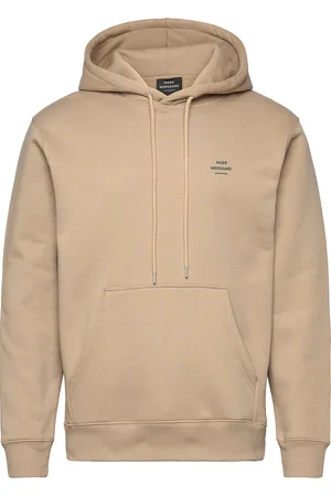 Mads Norgaard Standard Hoodie Logo Sweat Fav Beige