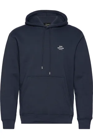 Mads Norgaard Standard Hoodie Logo Sweat Fav Navy